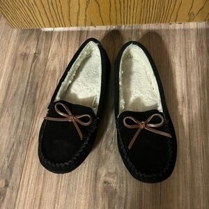 secret treasures moccasin slippers Sz 6W